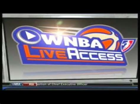 wnba liveaccess sign in.